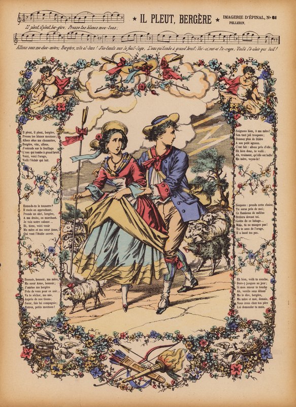 Il Pleut, Bergere da (after) French School