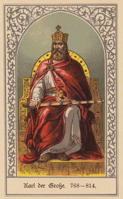 Carlo Magno, Re dei Franchi e Sacro Romano Imperatore da (after) German School