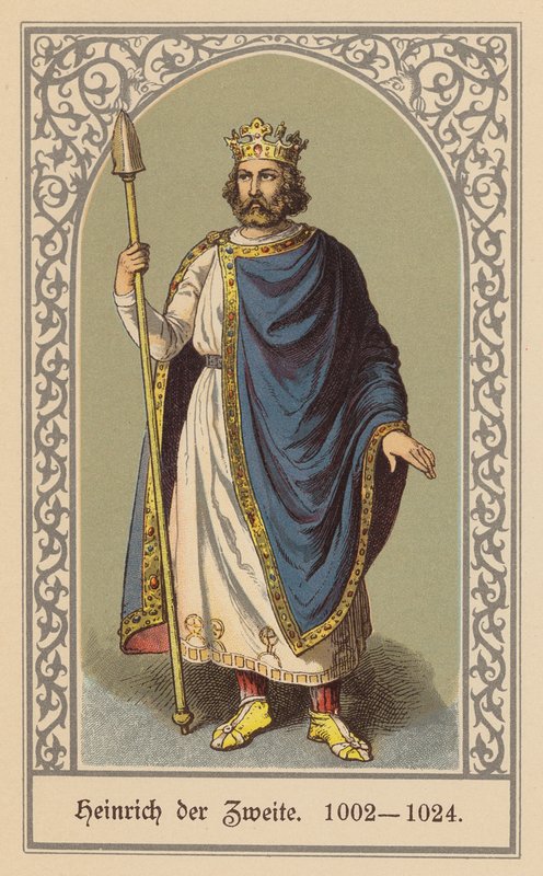 Enrico II, Sacro Romano Imperatore da (after) German School