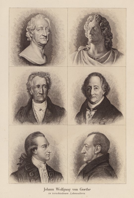 Johann Wolfgang von Goethe, poeta e drammaturgo tedesco da (after) German School
