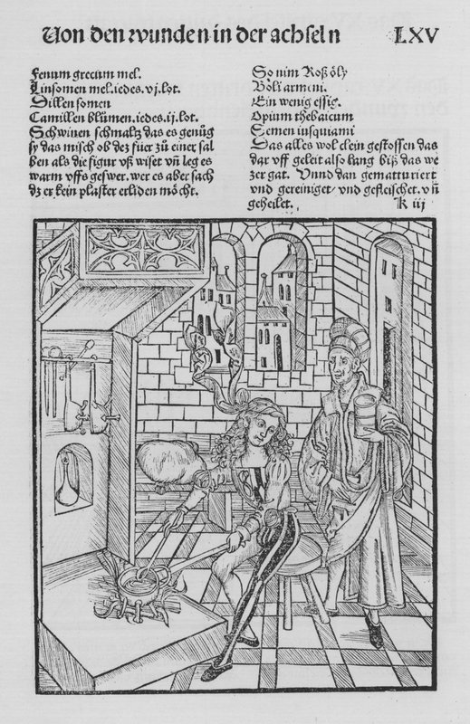 Il libro di Cirurgia di Hieronymus Brunschwig da (after) German School