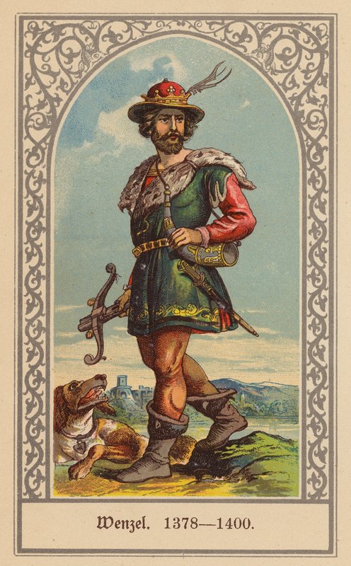 Venceslao IV, re di Boemia e Germania da (after) German School