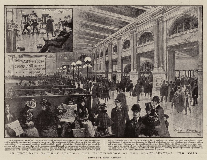 Una Stazione Ferroviaria Moderna, la Sala d