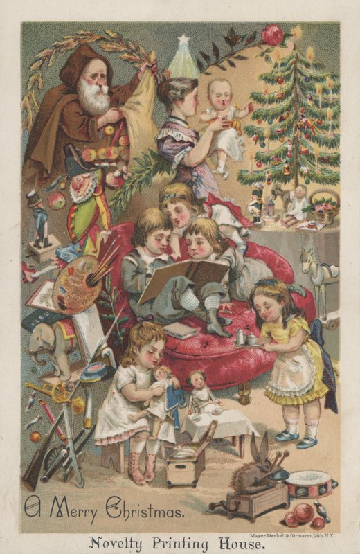 Biglietto di Natale da American School