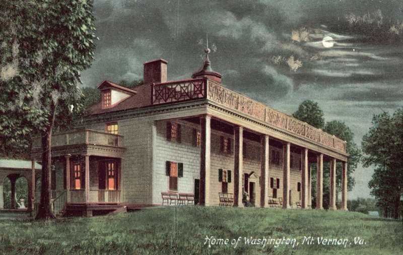 Casa di George Washington, Mount Vernon, Virginia da American School