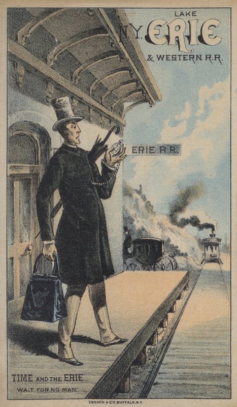 La ferrovia Lake Erie e Western da American School
