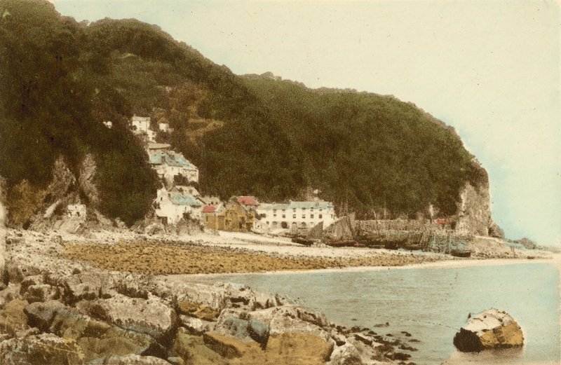 Clovelly dalla Spiaggia da English Photographer