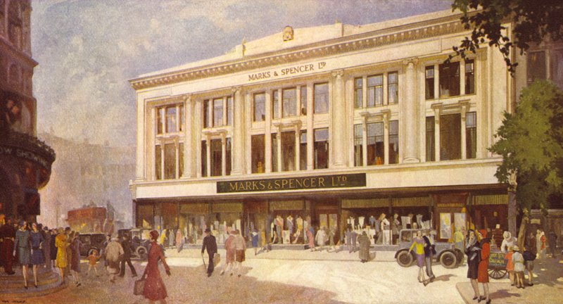 Una tipica elevazione in pietra nei primi anni del 1930 da English School