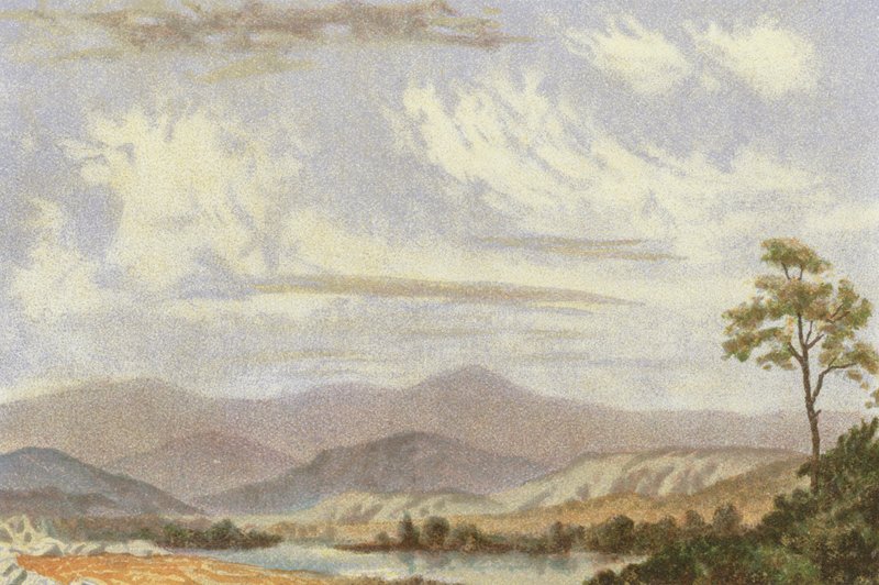 Nuvole, Cirrus con Stratus Lenticularis da English School