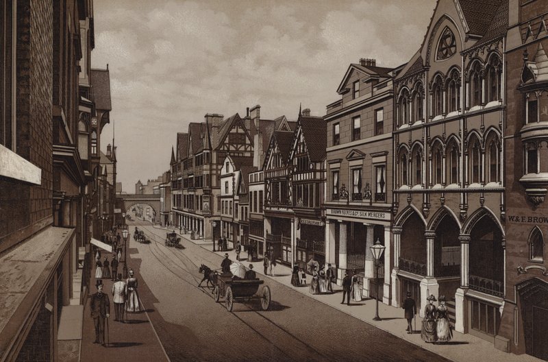Eastgate Street, Chester da English School