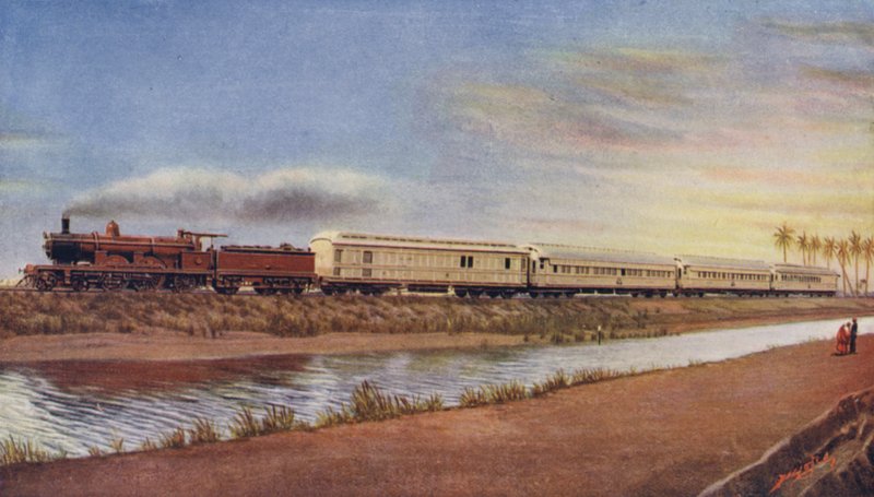 Treno-de-luxe egiziano, Cairo-Luxor Express, Egyptian Railway Administration da English School