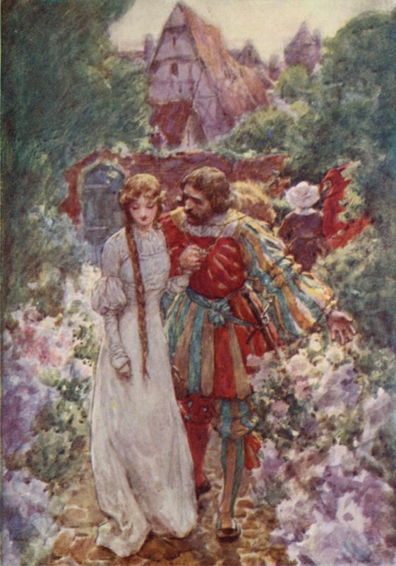 Faust e Margherita nel giardino da English School
