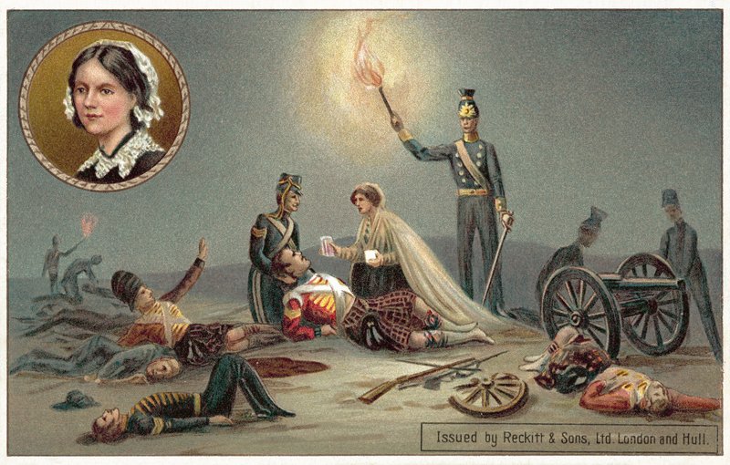 Florence Nightingale, Guerra di Crimea da English School