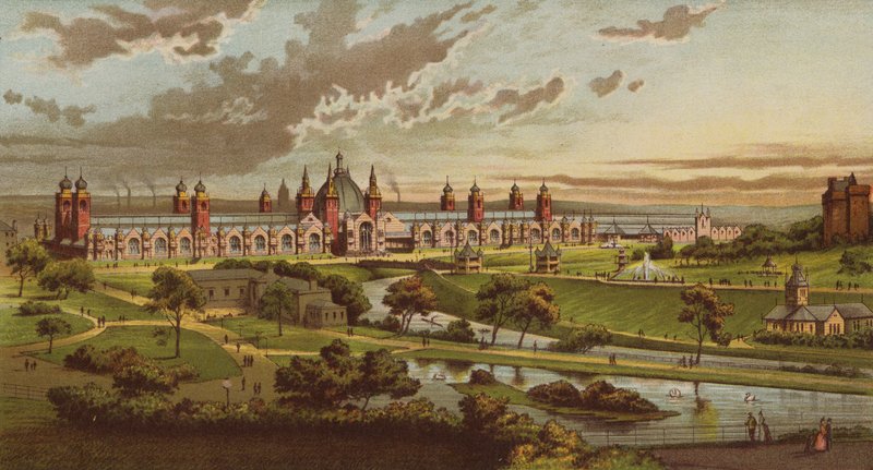 Esposizione Internazionale di Industria, Scienza e Arte, Glasgow, 1888 da English School