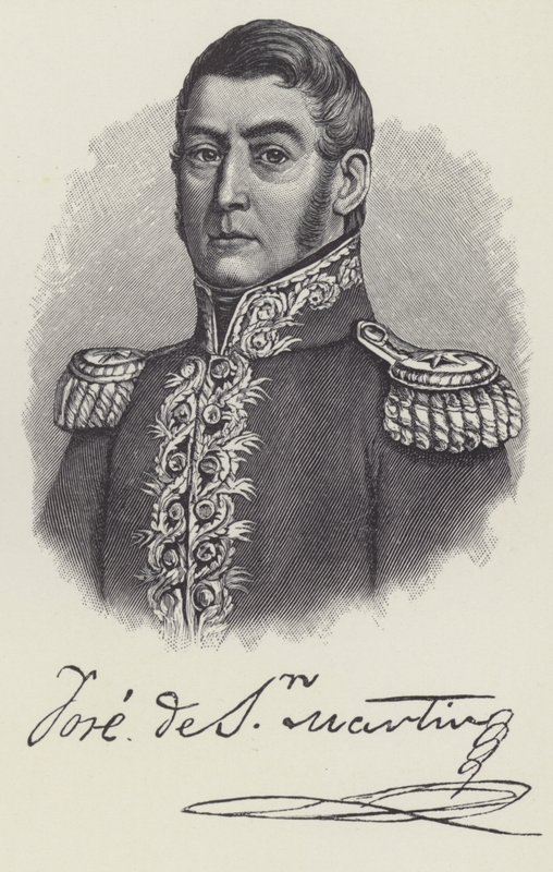 José de San Martín, generale argentino da English School