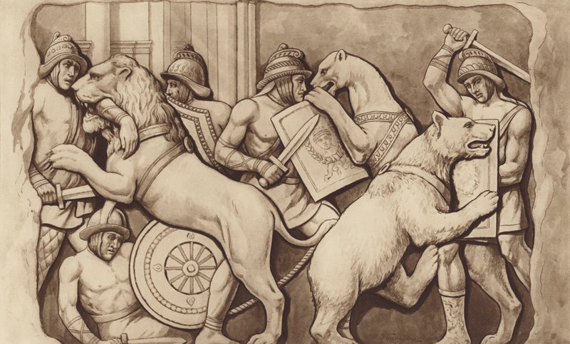 Gladiatori romani da English School