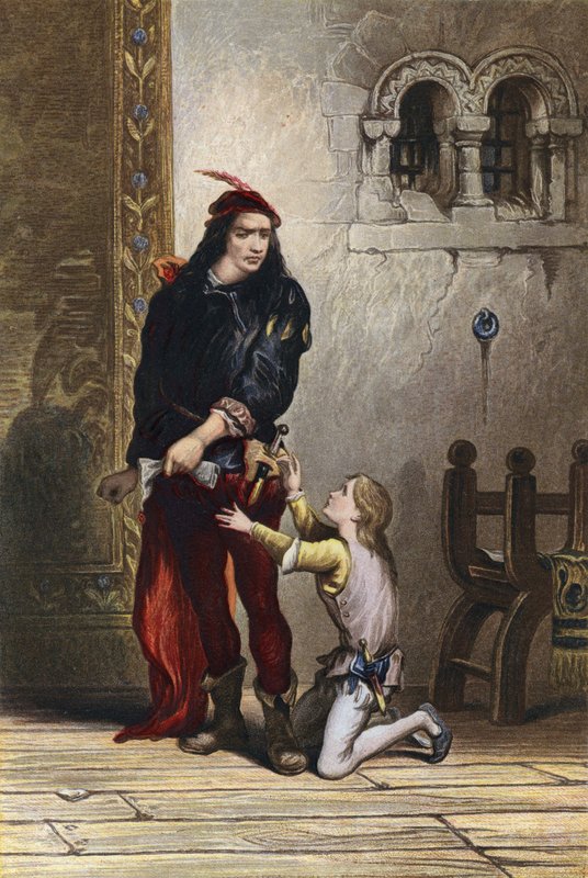 Shakespeare, Re Giovanni, Atto IV, Scena 1 da English School