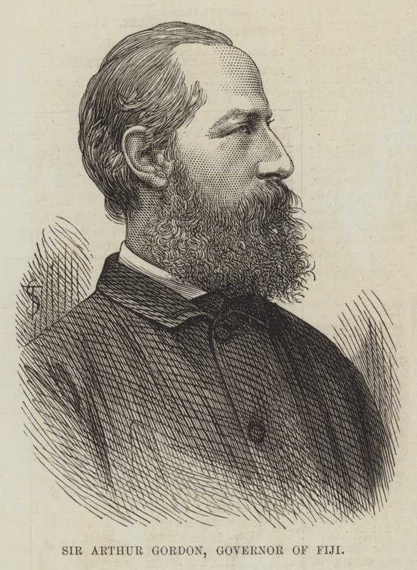 Sir Arthur Gordon, Governatore delle Figi da English School
