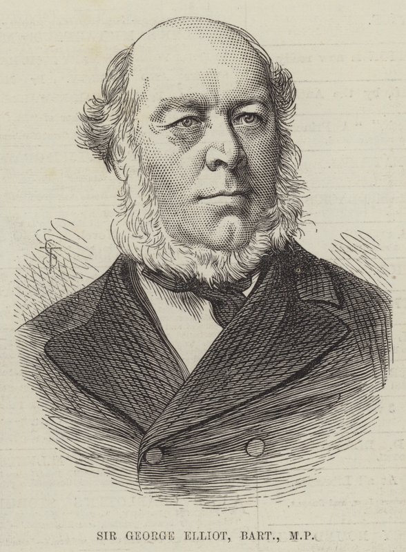Sir George Elliot, Barone, MP da English School