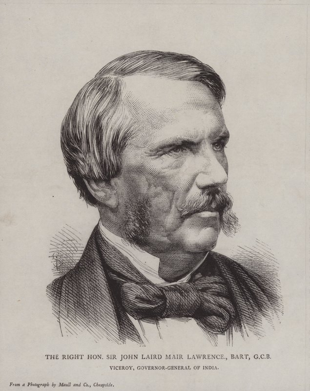 Sir John Laird Mair Lawrence, Viceré e Governatore Generale dell
