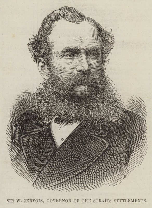 Sir W Jervois, Governatore degli Insediamenti dello Stretto da English School