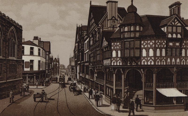 La Croce e Eastgate Street da English School