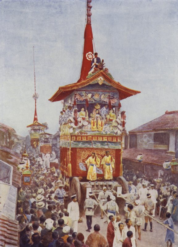 Il festival di Gion, Kyoto da English School