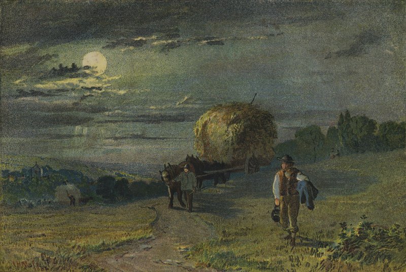 La luna del raccolto da English School