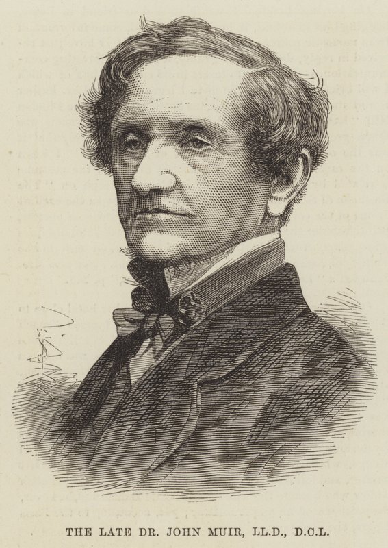 Il defunto Dr John Muir, LLD, DCL da English School