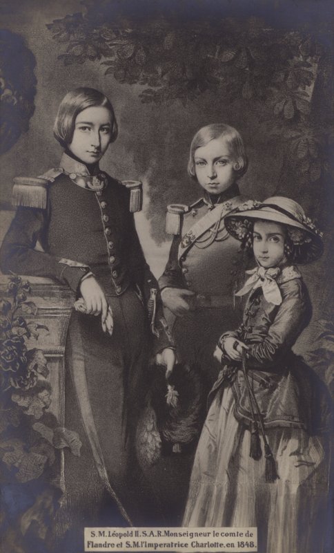 S M Leopoldo II, S A R Monseigneur Le Comte De Flandre, S M L