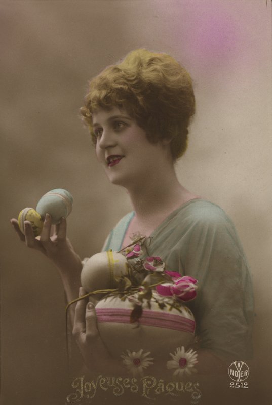 Biglietto di Pasqua con uova da French Photographer