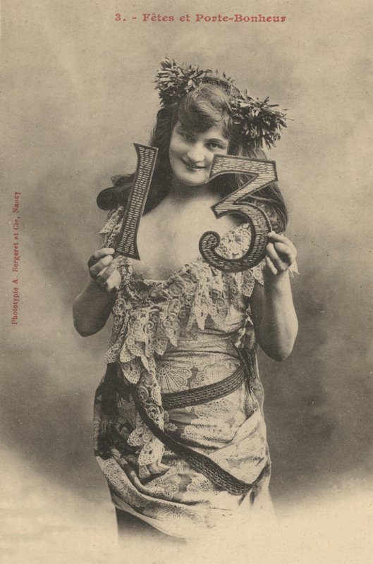 Amuleti portafortuna, numero 13 da French Photographer