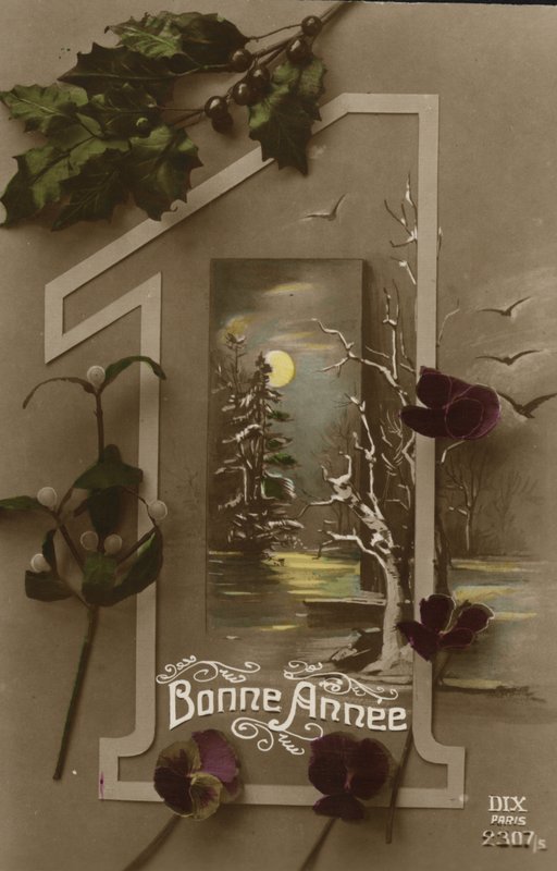 Cartolina di Capodanno da French Photographer
