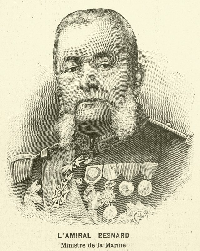 Ammiraglio Besnard, Ministro della Marina francese da French School