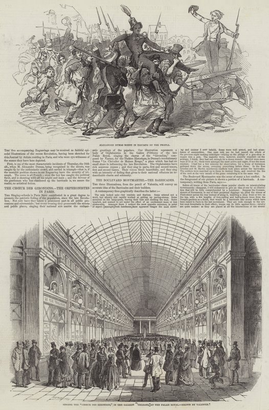 Rivoluzione Francese del 1848 da French School