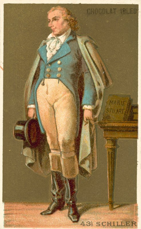 Friedrich von Schiller, poeta, filosofo, storico e drammaturgo tedesco da French School