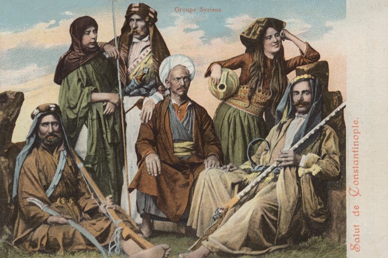 Gruppo di siriani da French School