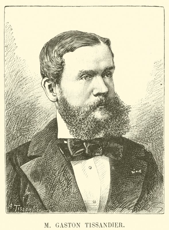 M Gaston Tissandier da French School