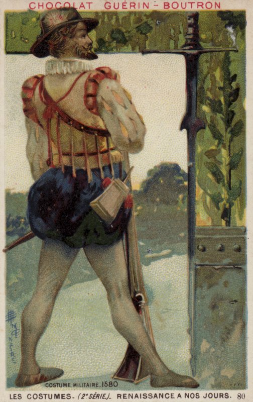 Costume militare, 1580 da French School
