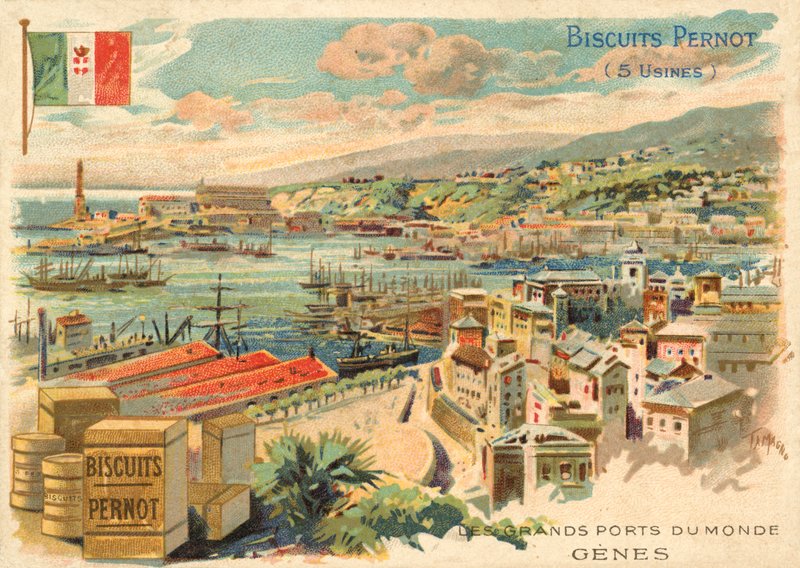 Porto di Genova, Italia da French School