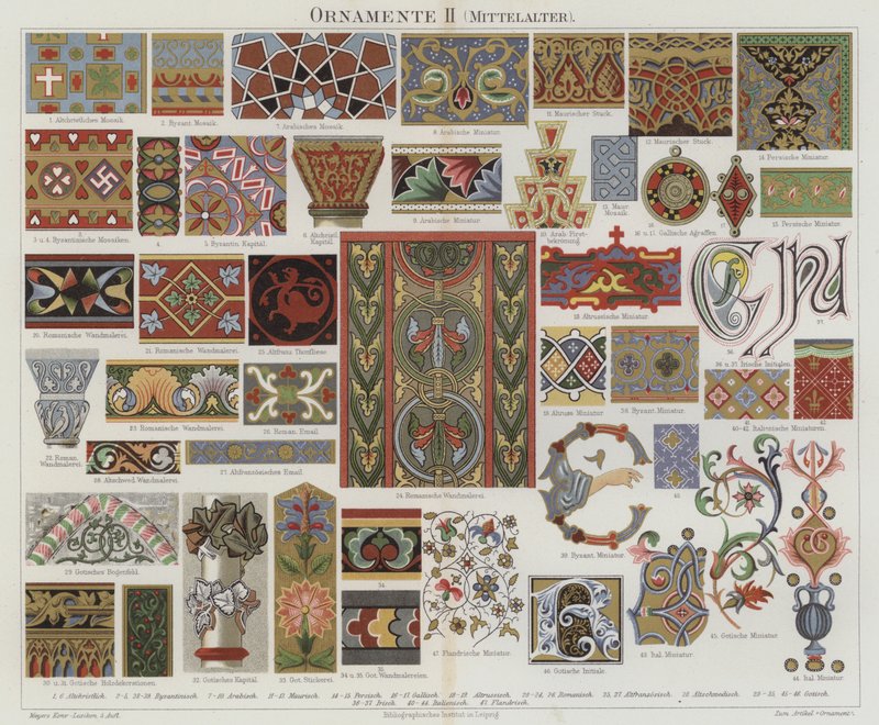 Arte decorativa medievale da German School