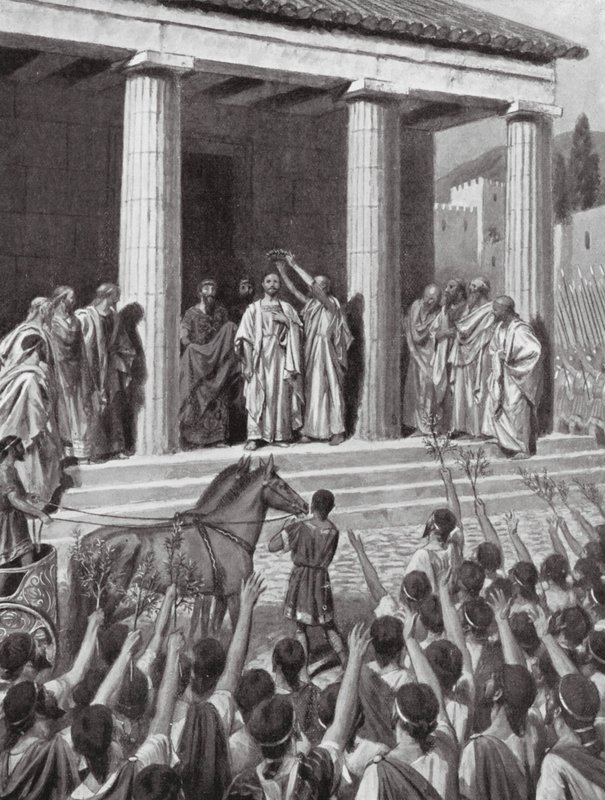 Temistocle onorato a Sparta da A.C. Weatherstone