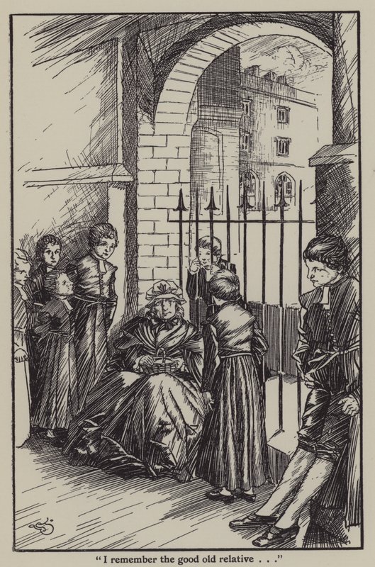 Illustrazione per The Essays of Elia di Charles Lamb da A. Garth Jones