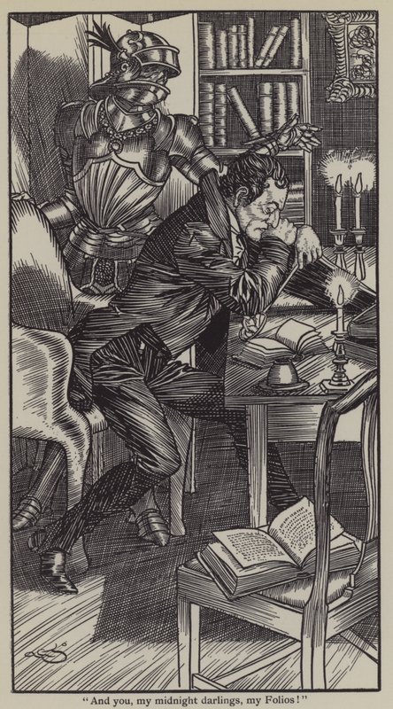 Illustrazione per The Essays of Elia di Charles Lamb da A. Garth Jones