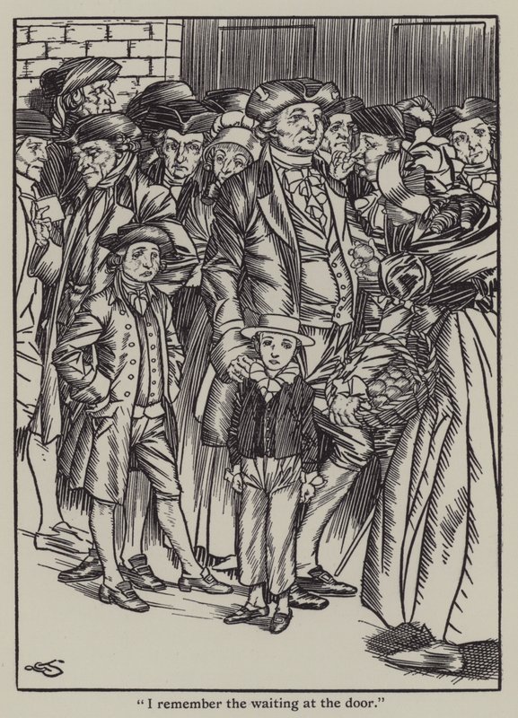 Illustrazione per The Essays of Elia di Charles Lamb da A. Garth Jones