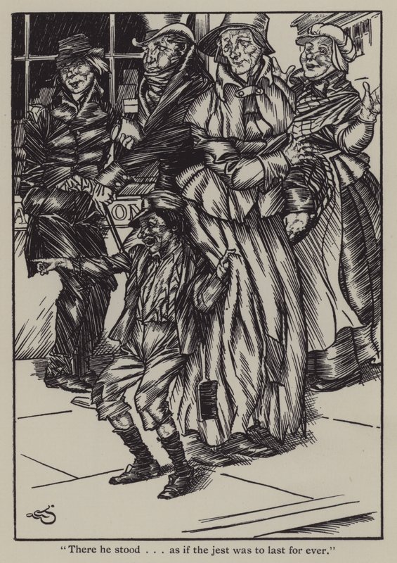 Illustrazione per The Essays of Elia di Charles Lamb da A. Garth Jones