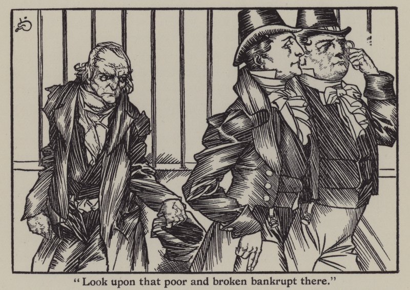 Illustrazione per The Essays of Elia di Charles Lamb da A. Garth Jones