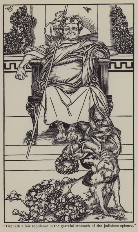 Illustrazione per The Essays of Elia di Charles Lamb da A. Garth Jones