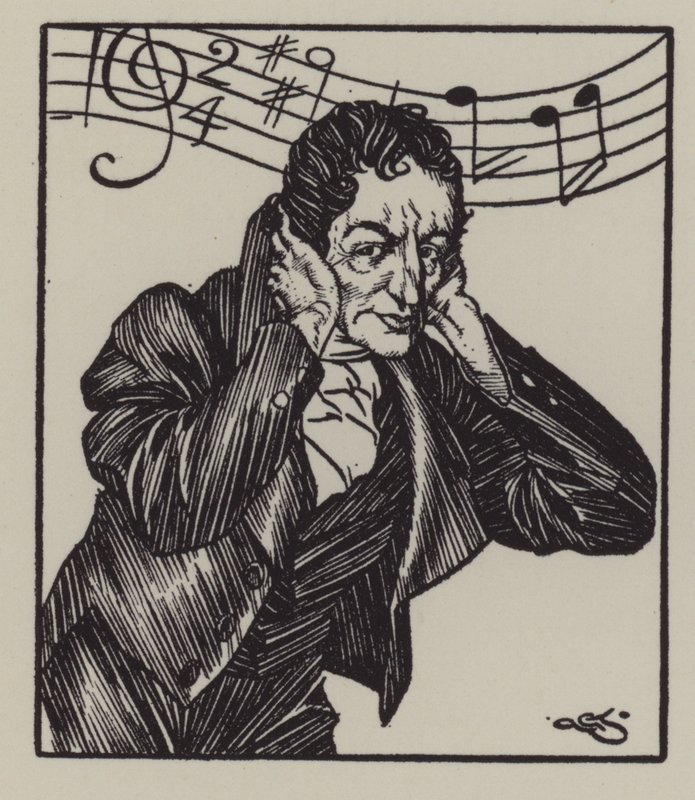 Illustrazione per The Essays of Elia di Charles Lamb da A. Garth Jones