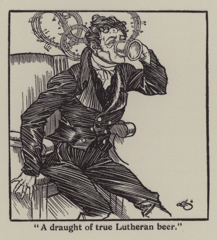 Illustrazione per The Essays of Elia di Charles Lamb da A. Garth Jones